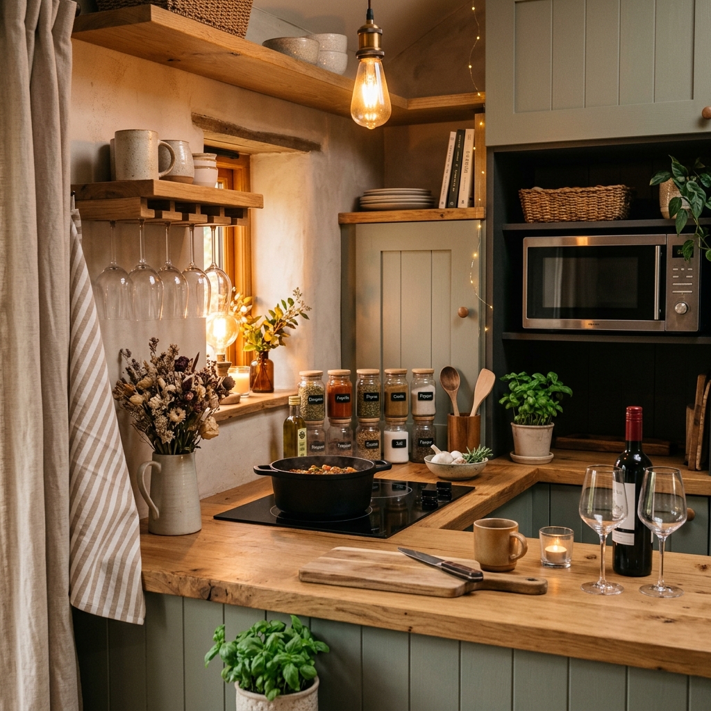 Phòng Cozy Kitchen Studio